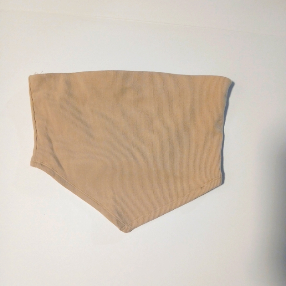 Forever 21 strapless cropped top woman size M
